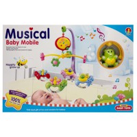 Дитячий мобіль на ліжечко "Ведмедик" 6518E, музика