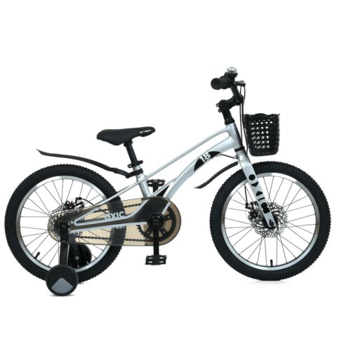 Велосипед дитячий OXIC MB 18OXIC GREY, колеса 18 дюймів