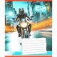 Зошит учнівський "Нічним містом" 018-530032K-1 в клітинку, 18 аркушів (959053)