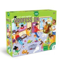 Пазл дитячий "Професії. Ветеринар" 300701, 150 елементів
