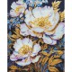 Алмазна мозаїка "Елегантні квіти" ©art_selena_ua AMO8152, 40х50 см