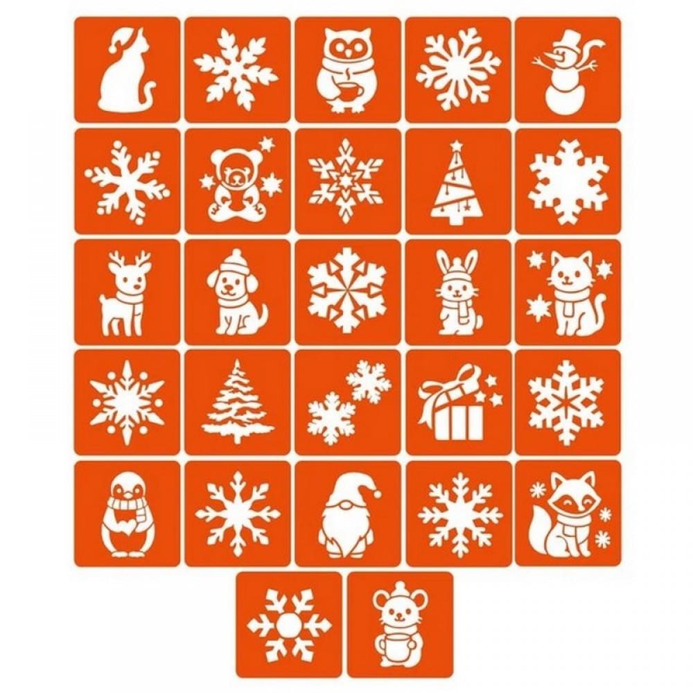 Набір для біо-тату "Зима - глітер" set-winter-glitter