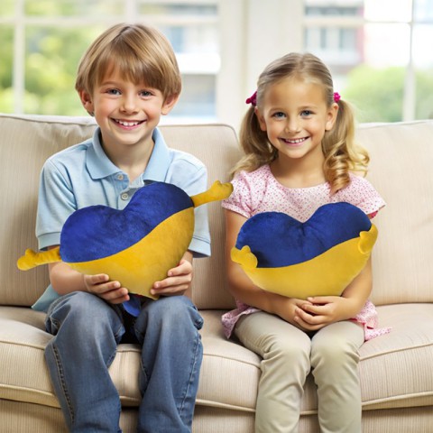 Дитяча м'яка іграшка "Серце" МС 180402-02