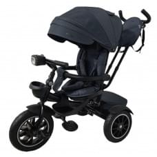 Дитячий триколісний велосипед MODENA ME 1193 Dark Gray, з батьківською ручкою