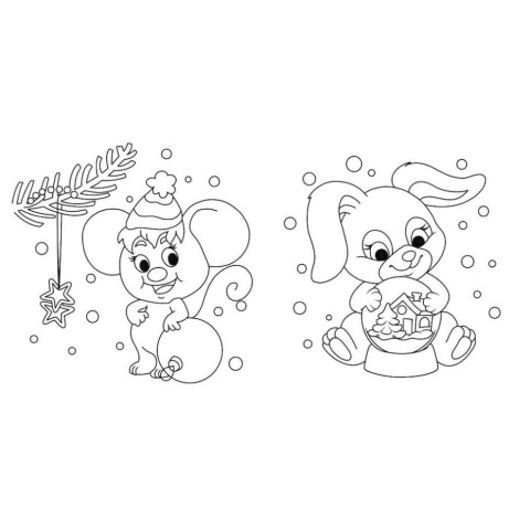 Водна розмальовка "Прикраси" 1806006 звичайні та водні розмальовки