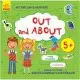 Книжка Англійська з наліпками "Out and about" 761007
