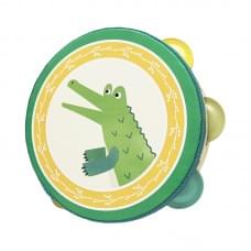 Дерев'яна іграшка Бубон "Крокодил" MD 0367-57 діаметр 15 см