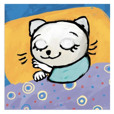 Дитяча книжка Киця-Миця не може заснути 253271, 24 сторінки