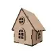 Заготовка для декорування "Будиночок 12" FDPO-403 з LED свічкою в комплекті
