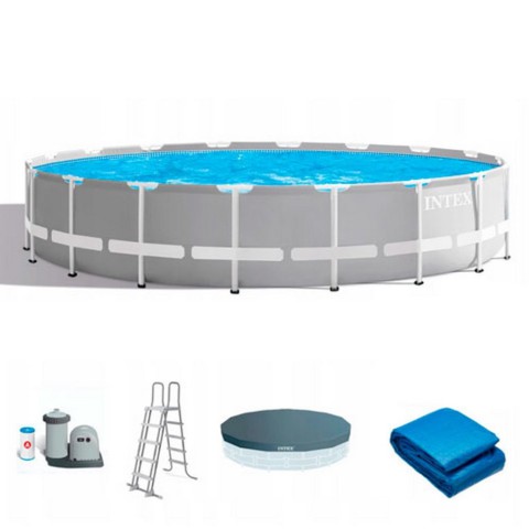 Басейн каркасний Intex 26756 (610-132см), 32695 л