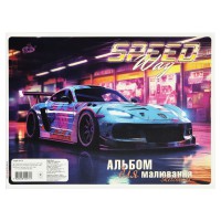 Альбом для малювання "Speed ​​Way" Brisk САВ-1/271-3 А4, 20 аркушів на пружині