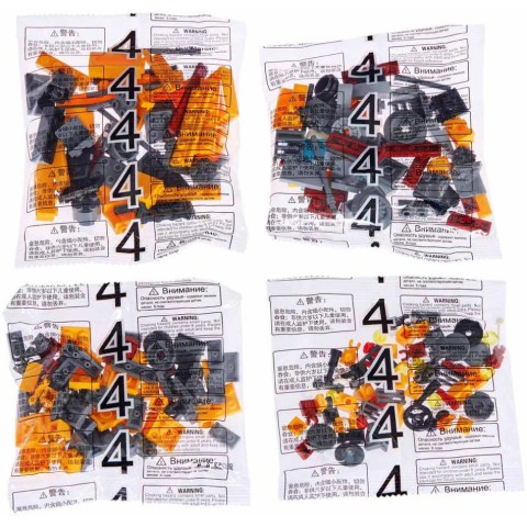 Конструктор "Потяг DPK32 з рейками" 98253 Залізничний путеукладач