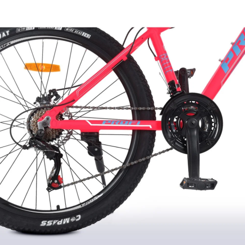 Велосипед "BELLE" PROF1 G26BELLE A26.1 26 д. Алюм.рама 17 ", SHIMANO 21SP, алюм.DB, FW TZ500, малиново-білий