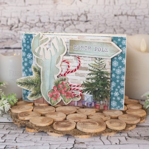 Набір для створення вітальних листівок "Winter wonders" FDGCK-017