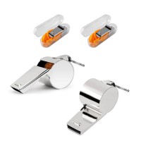 Набір металевих свистків Whistle NE-F-WRM 2 шт для суддів, рефері, тренерів