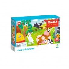 Дитячий пазл "Корови й козенята" DoDo Toys 300683, 30 елементів