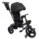 Велосипед дитячий триколісний MT 1001-1 Elegant Black з батьківською ручкою