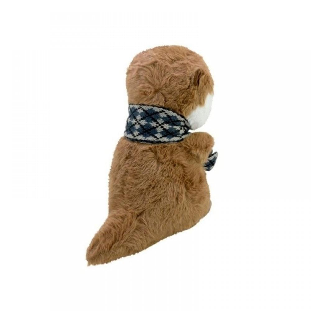 Дитяча м'яка іграшка "Видреня" C8501 з мушлею, розмір 28 см