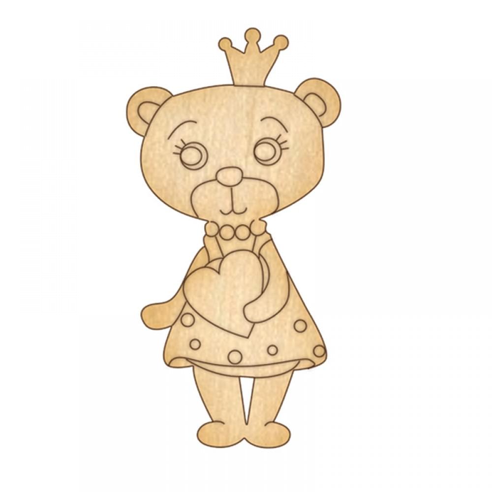 Фігурка для розмальовування та декорування "Ведмедик-3" FDZ-072