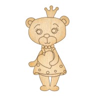 Фігурка для розмальовування та декорування "Ведмедик-3" FDZ-072