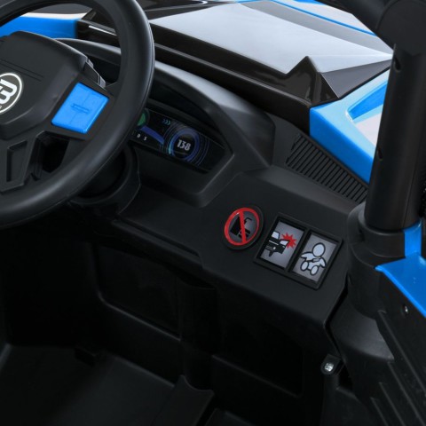 Дитячий електромобіль Джип M 6131EBLR-4(24V) до 30 кг