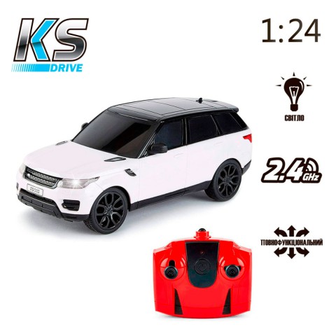 Автомобіль на радіокеруванні LAND ROVER RANGE ROVER SPORT KS DRIVE 124GRRW масштаб 1:24, 2.4Ghz
