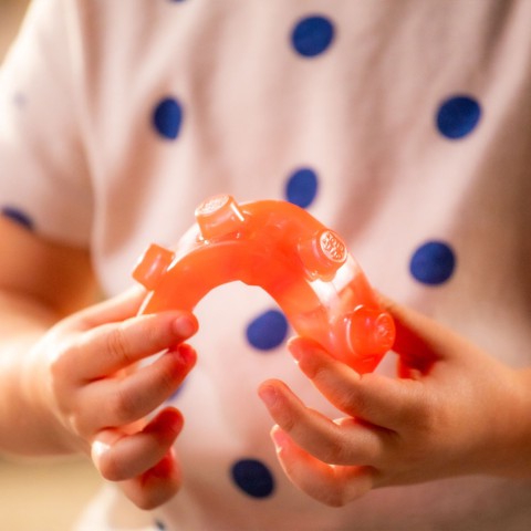 Дитячий сенсорний конструктор "Стартовий набір" Jelly Blox 931691, 11 деталей