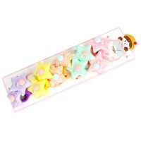 Резинка для волосся дитяча "М'які зірочки" 0108-414, 10 штк