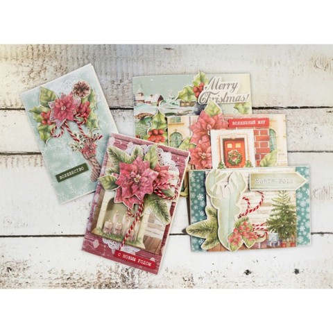 Набір для створення вітальних листівок "Winter wonders" FDGCK-017