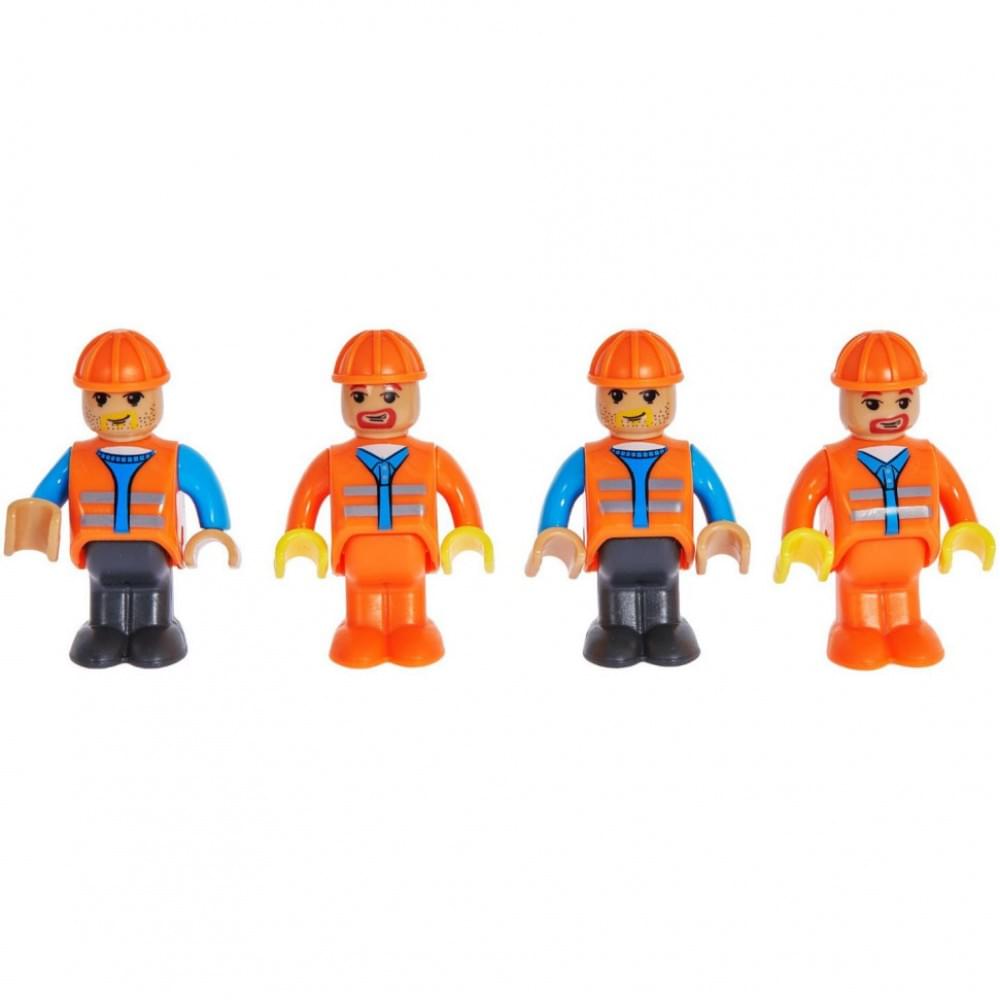 Конструктор "Потяг DPK32 з рейками" 98253 Залізничний путеукладач