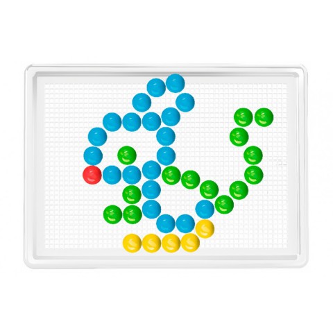 Дитяча розвиваюча мозаїка 3381TXK, 140 фішок