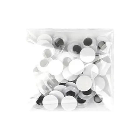 Творчій набір для аплікацій "Очі" ЕД-529, 15 мм, 10 грам, 67 штук