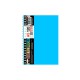 Блокнот А5 АП-1509(Blue) 120 аркушів, пружина збоку