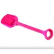 Іграшкова лопата для пісочниці №1 013955 Велика Рожева