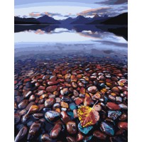 Картина за номерами. Brushme "кам'янистий берег" gx3843