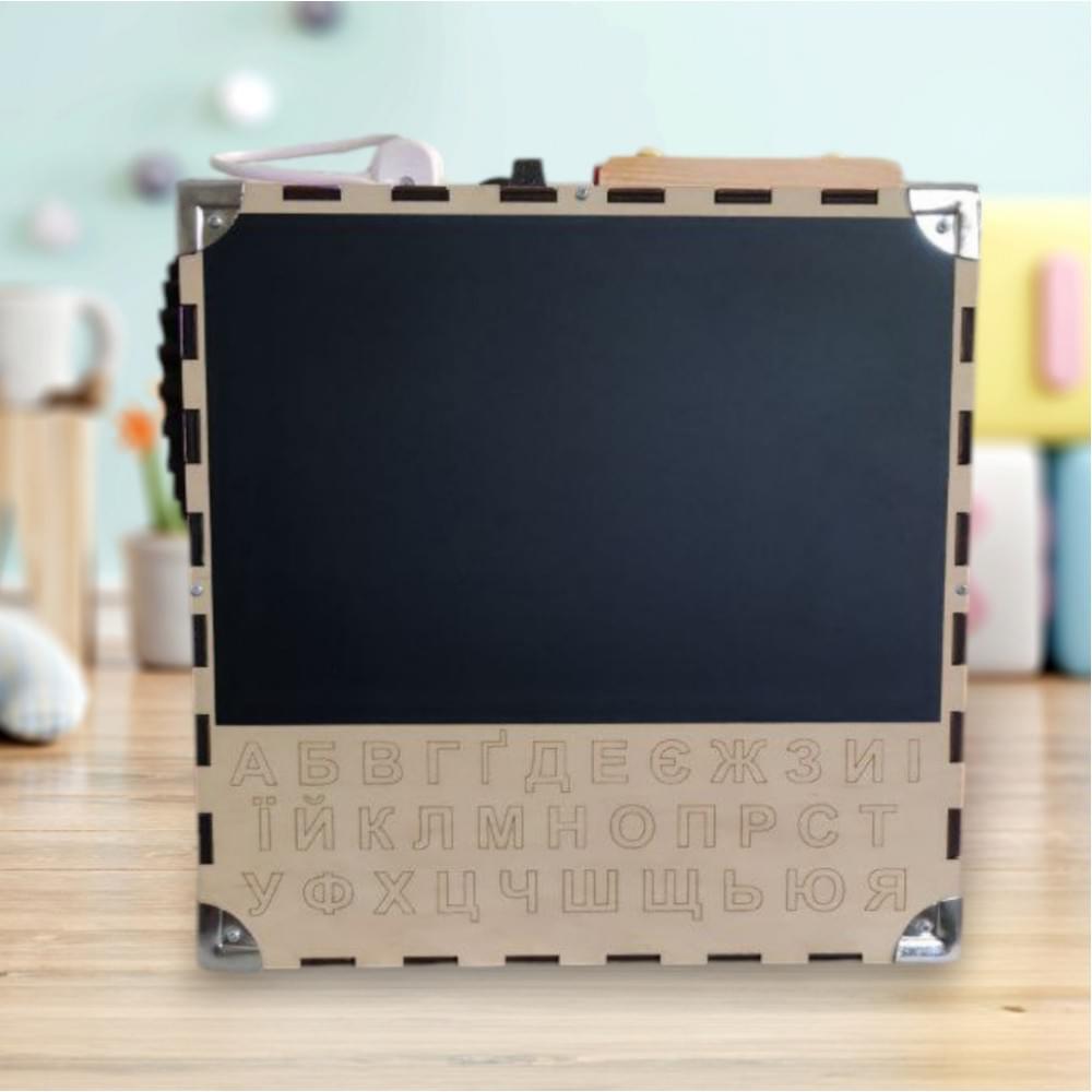 Розвиваюча іграшка Бізікуб Temple Group TG200132 30х30х30см Рожевий