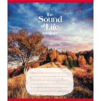 Зошит учнівський "Музика життя" 036-580266L-4 в лінію, 36 аркушів