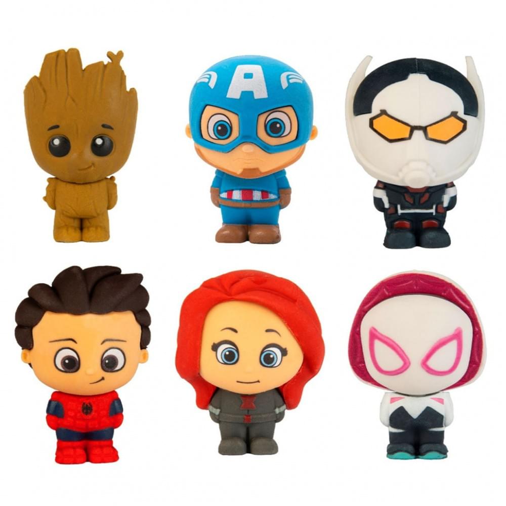 Колекційний ластик-пазл "Марвел" HTI 1816012 серії "Puzzle Palz"