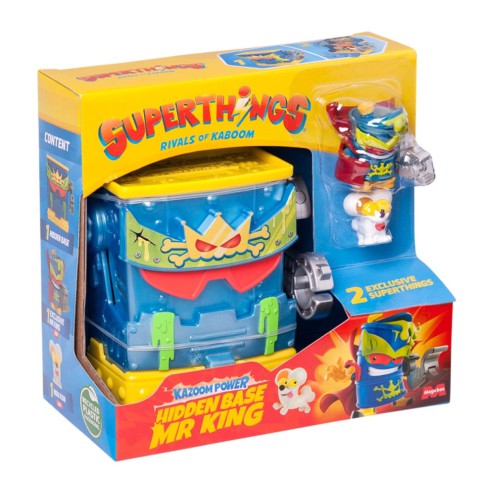 Дитячий ігровий набір "Прихована база містера Кінга" SuperThings PSTSP112IN240 серії "Kazoom Power"