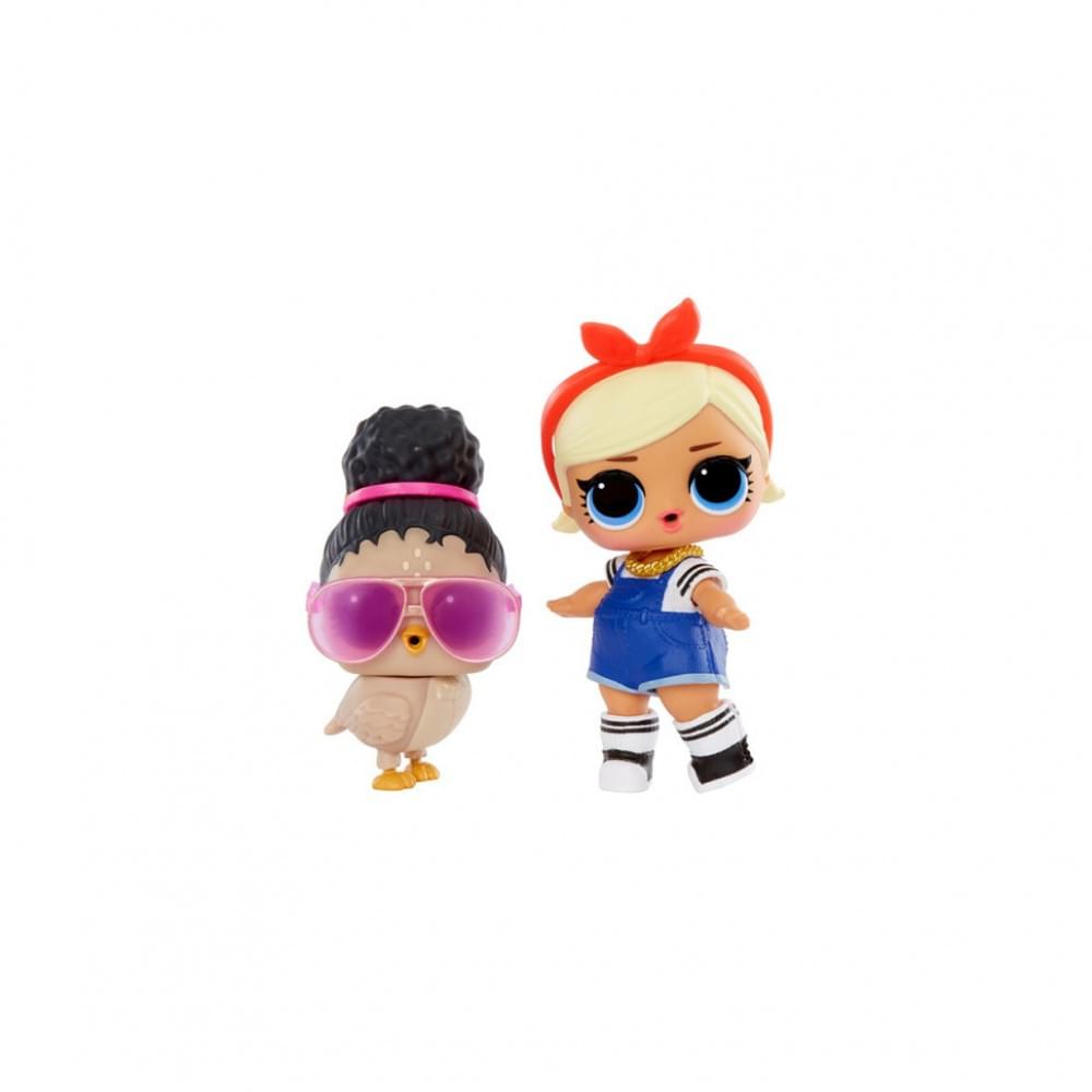 Набір ігрових фігурок L.O.L. Surprise! 987833 серії «OPP Tot + Pet» - ШОРТІ І ФОКСІ