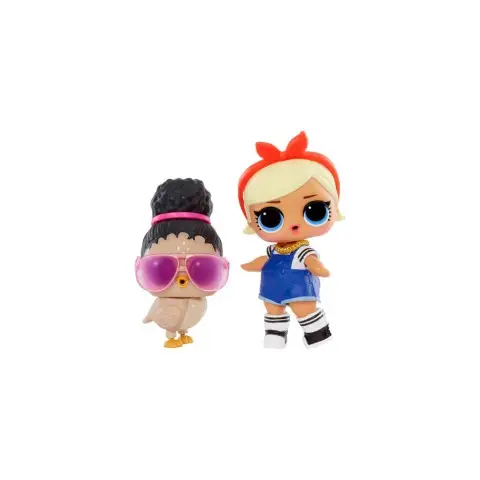 Набір ігрових фігурок L.O.L. Surprise! 987833 серії «OPP Tot + Pet» - ШОРТІ І ФОКСІ
