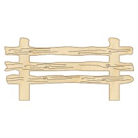 Фігурка для розфарбовування та декорування "Паркан" FDZ-022