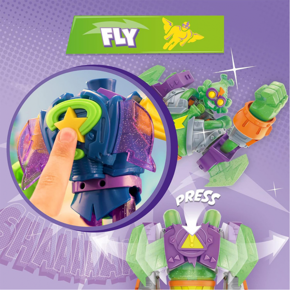 Ігровий набір Супербот Мега-К Superthings PSTSP116IN20 робот, казум-кид, фігурка