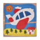 Дерев'яний пазл-вкладиш Літак 73260-8, 16 деталей