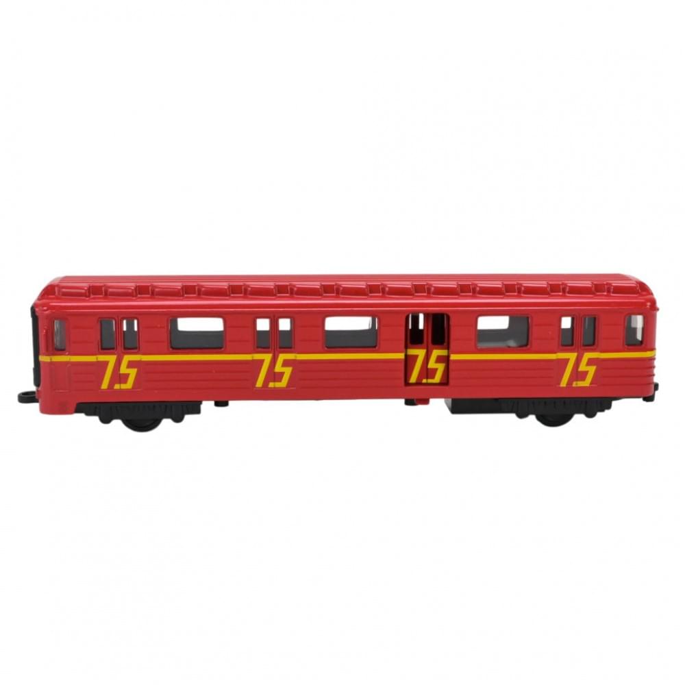 Дитячий ігровий Вагон-метро 7875M(Red) масштаб 1:43