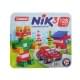 Дитячий конструктор з великими деталями "NIK-3" 71887, 128 деталей