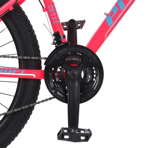 Велосипед "BELLE" PROF1 G26BELLE A26.1 26 д. Алюм.рама 17 ", SHIMANO 21SP, алюм.DB, FW TZ500, малиново-білий