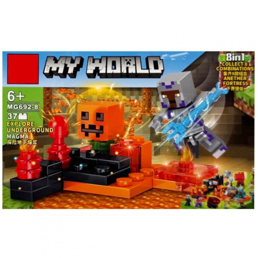 Дитячий конструктор "Minecraft" MG692-8, 37 деталей