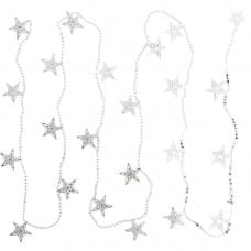 Декоративне намисто на ялинку "Зірочки" XYA-319 розмір 2,7 м