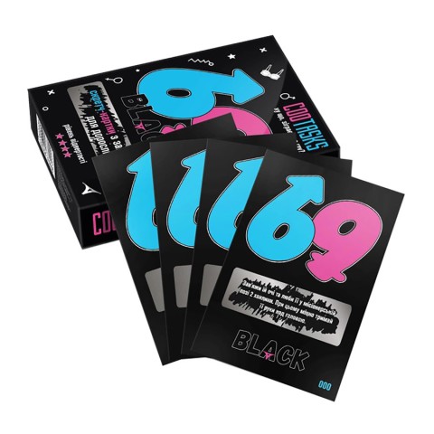 Скретч-картки для дорослих 69 Black 940006, 4 серія